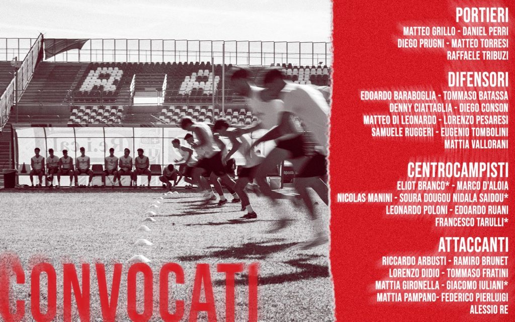 Diramato l’elenco dei convocati per la preparazione estiva 2026/2027